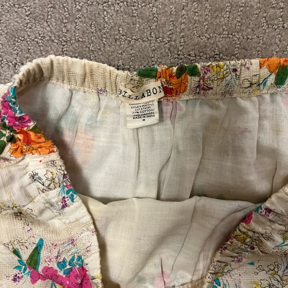 Billabong Womens Floral Mini Skirt Med Fits Like Small. - Picture 3 of 3